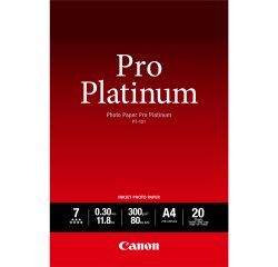 Canon Photo Paper Pro Platinum - photo paper - 20 sheet(s) - A4 - 300 g/m²