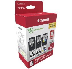 Canon - Cartuccia Ink PG-540Lx2/CL-541XL - con Confezione Fogli - 5224B015