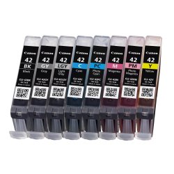 Canon CLI-42 BK/GY/LGY/C/M/Y/PC/PM 8 Ink Cartridge Multipack
