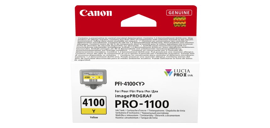 Canon - Cartuccia PFI-4100 - Giallo - 6780C001