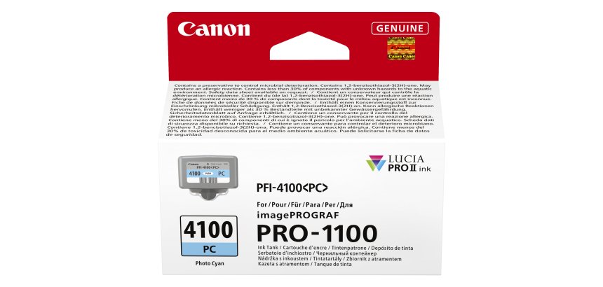 Canon - Cartuccia PFI-4100 - Ciano Photo - 6781C001
