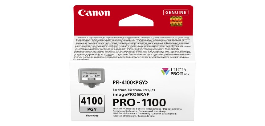 Canon - Cartuccia PFI-4100 - Grigio Photo - 6784C001