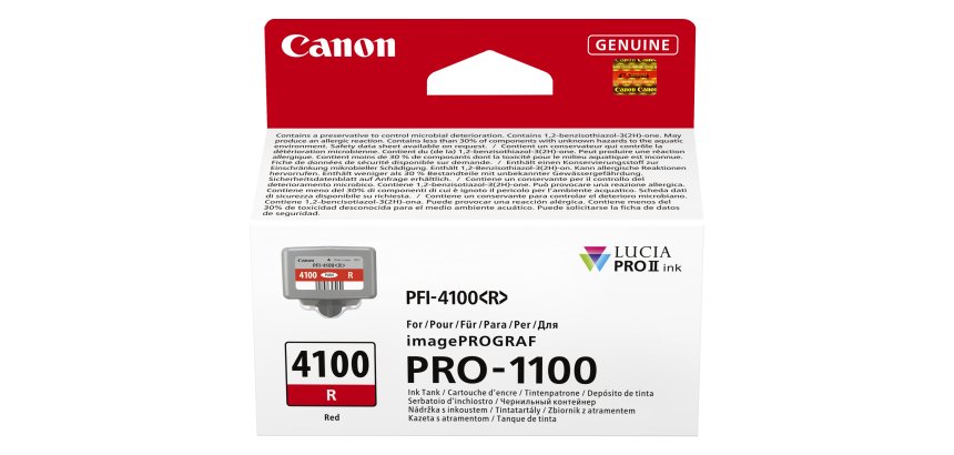 Canon - Cartuccia PFI-4100 - Rosso - 6785C001