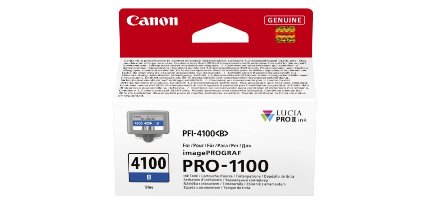 Canon - Cartuccia PFI-4100 - Blu - 6786C001