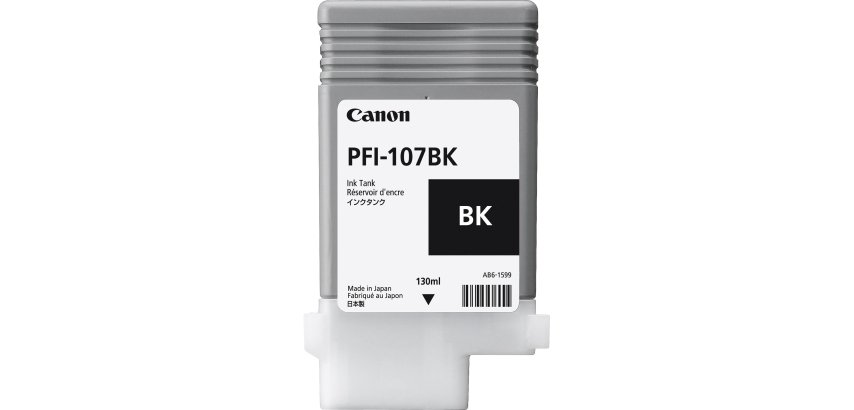 Canon - Cartuccia ink - PFI-107BK- Nero - 6705B001 - 130ml