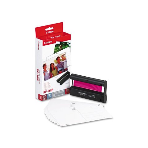 Canon - Set Carta e inchiostro Canon KP-36IP formato cartolina 36 stampe - 7737A001