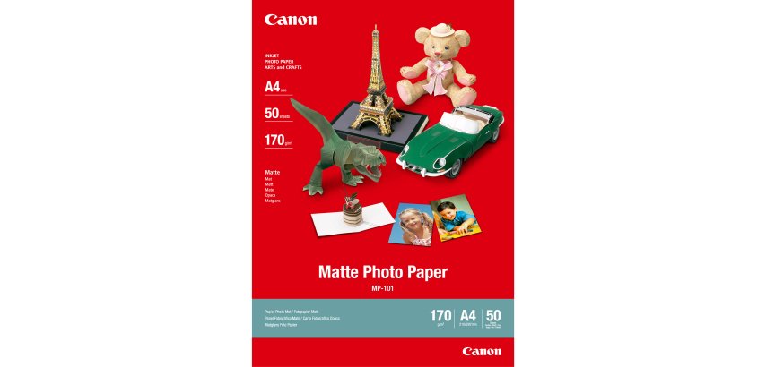 Canon - Carta fotografica Matte MP-101 - A4 - 50 Fogli - 7981A005