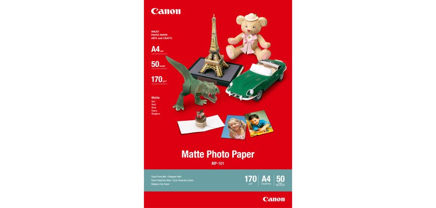 Canon - Carta fotografica Matte MP-101 - A4 - 50 Fogli - 7981A005