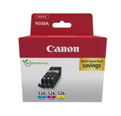 Canon - Cartuccia ink Multipack  - BK/C/M/Y -  CL-526 - 4541B018