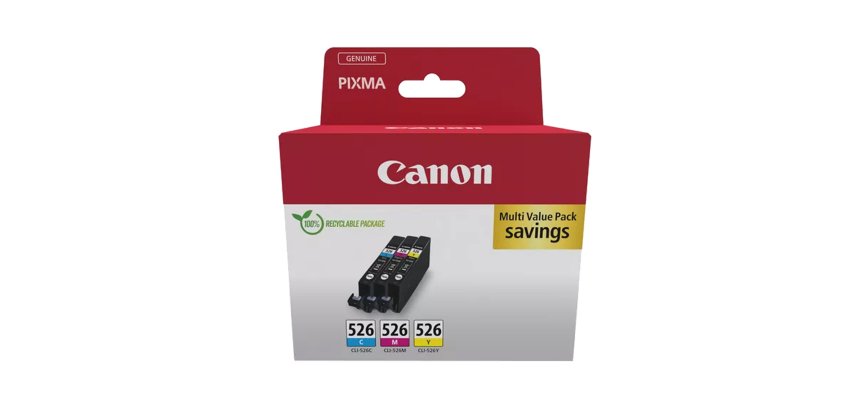 Canon - Cartuccia ink Multipack  - BK/C/M/Y -  CL-526 - 4541B018
