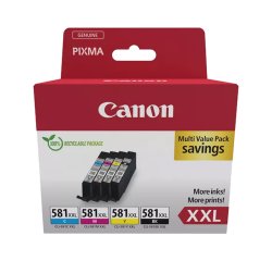 Canon - Cartuccia ink Multipack  - BK/C/M/Y -  CL-581XXL - 1998C007