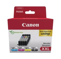 Canon - Cartuccia ink Multipack  - BK/C/M/Y -  CL-581XXL - 1998C006