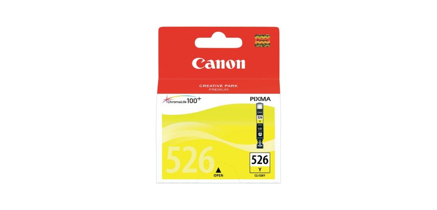 Canon - Cartuccia ink - Giallo - 4543B001 - CLI526 Y - 525 pag
