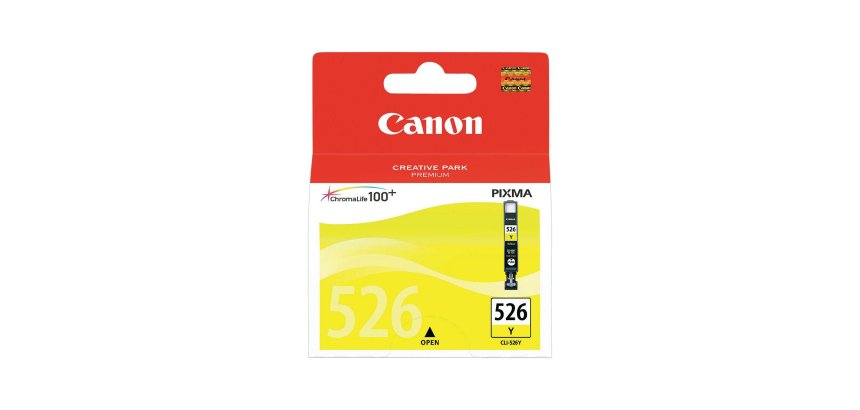 Canon - Cartuccia ink - Giallo - 4543B001 - CLI526 Y - 525 pag