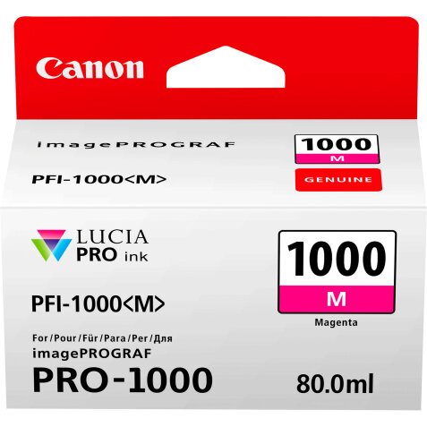 Canon PFI-1000M Magenta Ink Cartridge