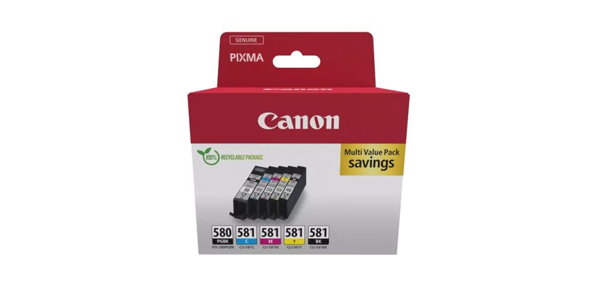 Canon - Cartuccia ink - BK/C/M/Y- PGI-580/CLI-581 - 2078C008