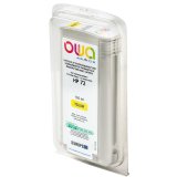 EN_Cartouche d'encre traceur remanufacturée OWA - standard - Jaune - pour HP 72