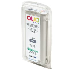 EN_Cartouche d'encre traceur remanufacturée OWA - standard - Gris - pour HP 72