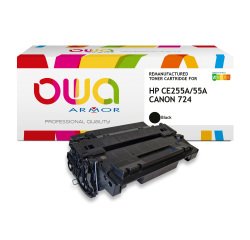 Armor - Toner Compatibile per Hp - Nero - CE255A - 6.000 pag