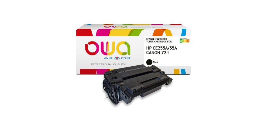 Armor - Toner Compatibile per Hp - Nero - CE255A - 6.000 pag