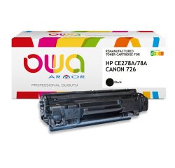 Armor - Toner Compatibile per Hp - Nero - CRG726 - 2.100 pag
