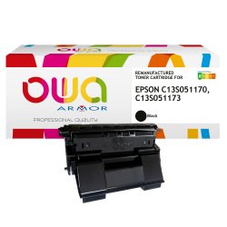 En_toner remanufacturé owa - haute capacité - noir - pour epson c13s051170, c13s051173