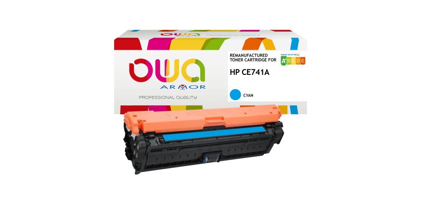 Armor - Toner Compatibile per Hp CE741A - Nero - 7.300 pag