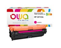 En_toner remanufacturé owa - standard - magenta - pour hp ce743a