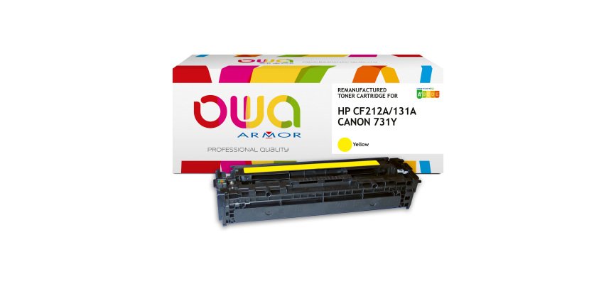 Armor - Toner Compatibile per Hp - Giallo - CF213A - 1.800 pag