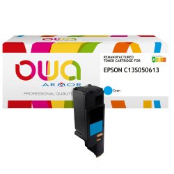 En_toner remanufacturé owa - haute capacité - cyan - pour epson c13s050613