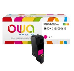 En_toner remanufacturé owa - haute capacité - magenta - pour epson c13s050612