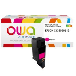 En_toner remanufacturé owa - haute capacité - magenta - pour epson c13s050612