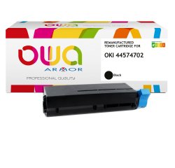 En_toner remanufacture owa - standard - noir - pour oki 44574702