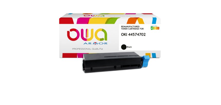 Armor - Toner Compatibile per Oki  - Nero - 44574702 - 3.000 pag