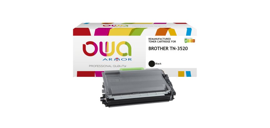 Armor - Toner Compatibile per Brother TN3520 - Nero - 20.000 pag