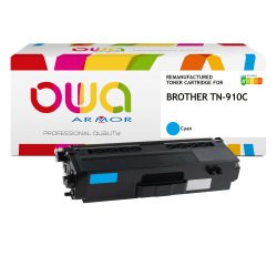 En_toner remanufacturé owa - standard - cyan - pour brother tn-469c, tn-910c