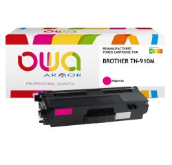 En_toner remanufacturé owa - standard - magenta - pour brother tn-469m, tn-910m