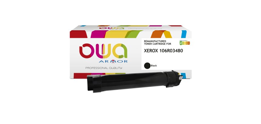 Armor - Toner Compatibile per Xerox PHASER 6510 / WORKCENTRE 6515 - Nero - 106R03480