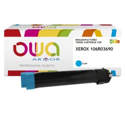 Armor - Toner Compatibile per Xerox PHASER 6510 / WORKCENTRE 6515 - Ciano - 106R03690 - 4.300 pag