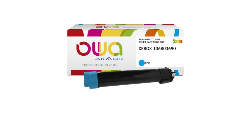 Armor - Toner Compatibile per Xerox PHASER 6510 / WORKCENTRE 6515 - Ciano - 106R03690 - 4.300 pag