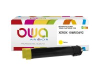 En_toner remanufacturé owa - standard - jaune - pour xerox 106r03692