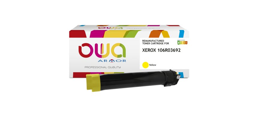 Armor - Toner Compatibile per Xerox PHASER 6510 / WORKCENTRE 6515 - Giallo - 106R03692 - 4.300 pag