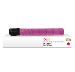 En_toner remanufacturé owa - standard - magenta - pour lexmark 76c00m0