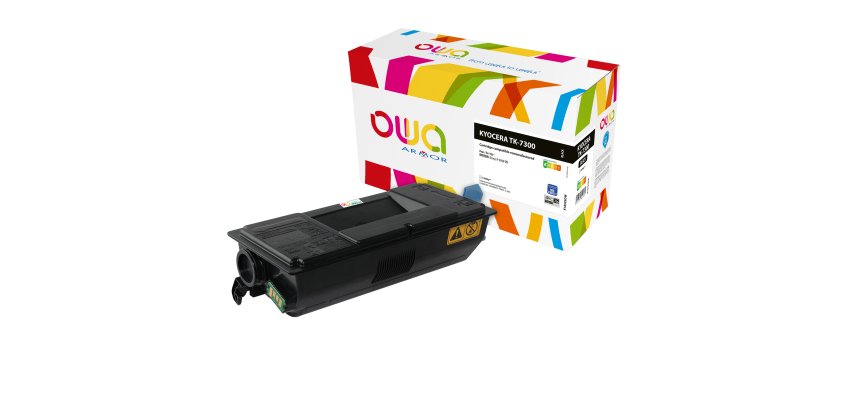 Armor - Toner Compatibile per Kyocera ECOSYS P 4040 dn - Nero - TK-7300 - 15.000 pag