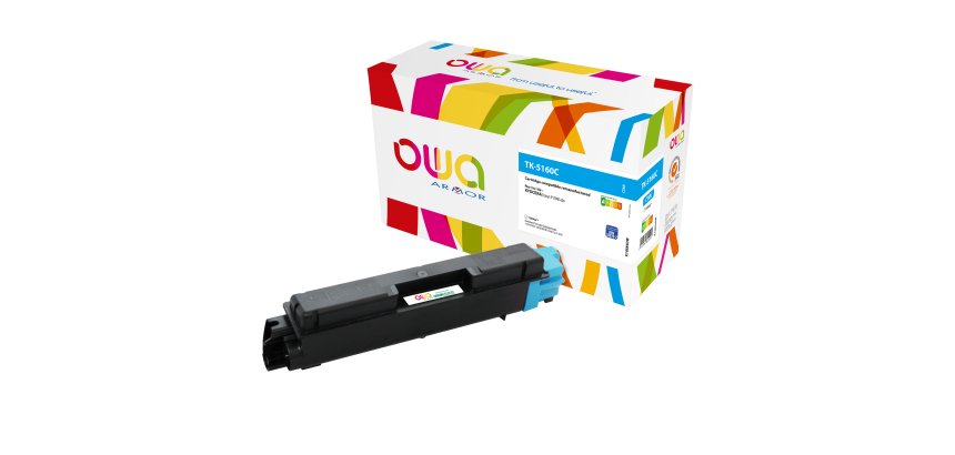 Armor - Toner Compatibile per Kyocera Ecosys P7040cdn - Ciano - 1T02NTCNL0 - 12.000 pag