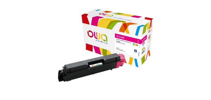Armor - Toner Compatibile per Kyocera Ecosys P7040cdn - Magenta - 1T02NTBNL0 - 12.000 pag