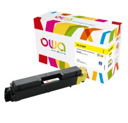 En_toner remanufacturé owa - standard - jaune - pour kyocera tk-5160 y