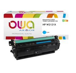 En_toner remanufacturé owa - haute capacité - cyan - pour hp w2121x
