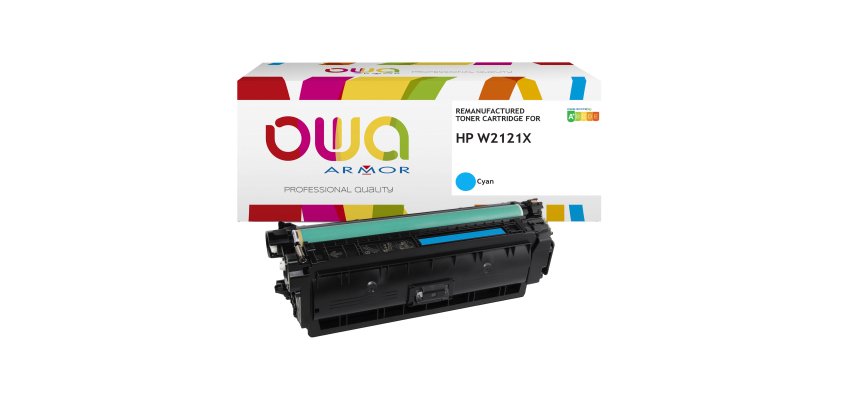 Armor - Toner Compatibile per Hp - Ciano - W2121X- 10.000 pag
