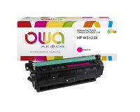 En_toner remanufacturé owa - haute capacité - magenta - pour hp w2123x